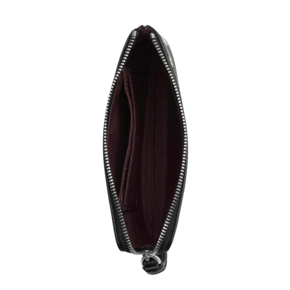 Coach Brown Clutch with Eye Motif - Picture 2 of 3